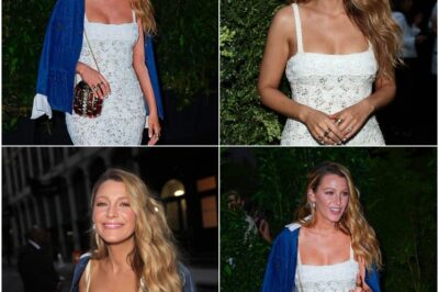 In an unforgettable display of star power, Blake Lively turned a glamorous drinks event into a roast showdown, mocking industry rivals and gloating over Justin Baldoni’s award. Dressed to kill and sharper than ever, she claimed her crown as Hollywood’s most magnetic woman—with venomous charm that had everyone talking!