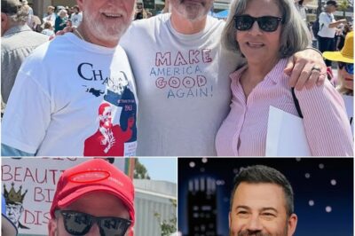 Jimmy Kimmel Unleashes Obscene MAGA Insult During Trump Protest! The Late-Night Host’s Street Remarks Ignite Outrage and Praise. Did He Cross a Line? This Viral Video Is Dividing America – Watch the Controversial Moment!