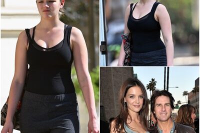 Suri Cruise, 18, just shocked New York City! Back on a college break, she’s the spitting image of mom Katie Holmes – an uncanny, eerie doppelgänger. Onlookers are absolutely stunned, declaring it’s like Katie herself from 20 years ago walked among them. This jaw-dropping transformation is Hollywood’s most talked-about return, leaving everyone speechless! Is this truly Suri?