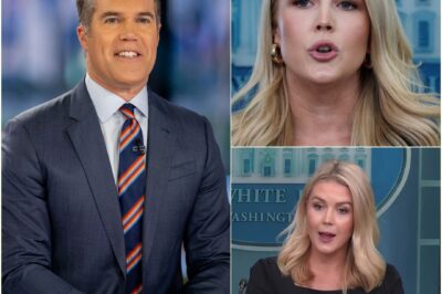 NO MERCY: Karoline Leavitt just had her mask of moral superiority ripped off in the most brutal, humiliating way — by one simple question from NBC’s Peter Alexander