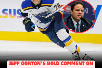 JEFF GORTON SENDS SHOCKWAVES THROUGH HOCKEY WORLD WITH BOLD PREDICTION: Declares ZACHARY BOLDUC Will Be UNSTOPPABLE—Habs Fans ERUPT With Excitement, Rivals TERRIFIED, and NHL Experts Left STUNNED by the Montreal Executive’s JAW-DROPPING Confidence Ahead of the Most ANTICIPATED Season in Recent Memory!