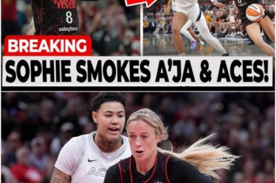 Caitlin Clark Explodes with Fury as Red-Hot Sophie Cunningham Sparks Indiana Fever’s Shock Win Over Vegas Aces, Leaving A’ja Wilson and LV Stars Stunned and Speechless!