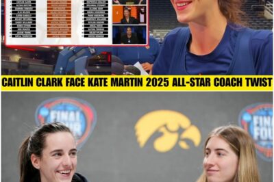 Caitlin Clark’s 2025 All-Star Coaching Masterstroke: Kate Martin’s Betrayal Revealed – Shocking Twist, Fan Outrage, and Legal War Erupt as Secrets Uncover in WNBA Scandal.