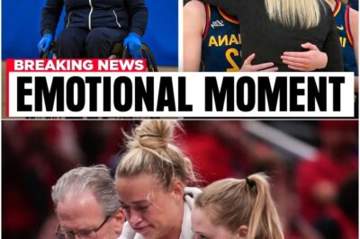 “We’re Not Worthy!” Disabled Superfan Leaves Caitlin Clark & Sophie Cunningham SPEECHLESS Mid-Game – The Tear-Jerking Exchange That’s Breaking the Internet & Redefining Sportsmanship!