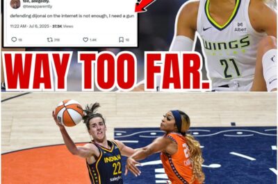 Dijonai Carrington’s Lawsuit Threat Shakes WNBA—Caitlin Clark Book Author in Hot Water as Out-of-Control Fan Crosses the Line, Igniting Unprecedented Legal and Social Media Firestorm!