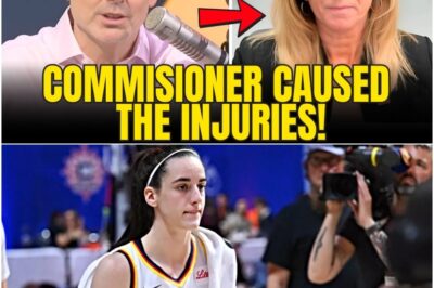 Colin Cowherd UNLEASHES Fury on WNBA Commissioner Cathy Engelbert Over Caitlin Clark’s Devastating Injuries – His Scathing Words Will Leave You Breathless and Wondering!
