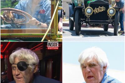 Shocking: Jay Leno APPEARS WEAK and TIRED While Driving Vintage 1910 Steam Car Following Serious Injury Eight Months Ago! Alarming Sight Sparks Worry Among Fans. What’s the Latest on His Recovery? The Must-Read Update Here!