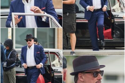 Who IS That?! Hollywood Icon Completely Transforms Into a Mobster for JFK Film – The shocking disguise is virtually unrecognizable, sending fans into a frenzy to guess the star behind the chilling look!