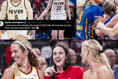 “Caitlin Clark’s Possible Comeback Sets The Entire WNBA On Fire As Fans Brace For A Stunning Return, But The Headlines Don’t Stop There — Sophie Cunningham Goes Nuclear After A Troll Crosses The Line Attacking Her Family, Sparking Outrage And A Furious Debate That Has Everyone Talking!”
