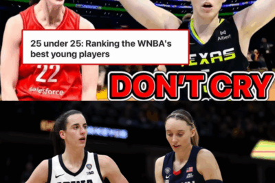 Fans are stunned as ESPN drops a bombshell ranking naming Caitlin Clark the BEST WNBA player under 25, leaving Paige Bueckers completely HUMILIATED. The announcement has sparked wild debates, angry reactions, and a firestorm across women’s basketball about who really deserves the crown.