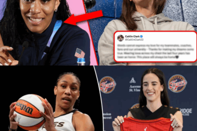 “Shocking Rumors Rock The WNBA As Caitlin Clark Reportedly Issues Jaw-Dropping Apology To Superstar A’ja Wilson Over Her Own Skin Color, Leaving Fans Confused, Critics Furious, And Media Frenzied, While The League Scrambles To Control Fallout From A Scandal Unlike Anything Basketball Has Ever Experienced Before In Its History!”