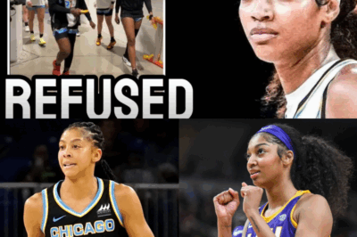 “Angel Reese Finds Herself In The Eye Of A Firestorm After Being Accused Of Disrespecting Candace Parker By Refusing To Celebrate Her Jersey Retirement, With Fans Outraged, Legends Speaking Out, And Analysts Warning This Explosive Drama Could Permanently Stain Reese’s Public Image At The Very Start Of Her Career!”