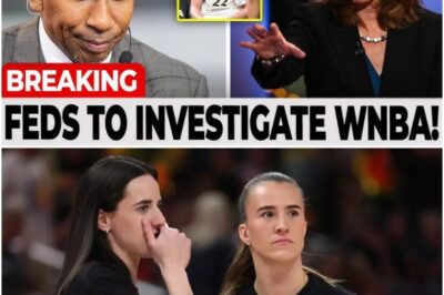 Stephen A. Smith Explodes on Air, Demands Federal Investigation into WNBA Over Alleged Attacks on Caitlin Clark, Claiming Unacceptable Bias and Threatening to Uncover Hidden Agendas Behind the Controversy!