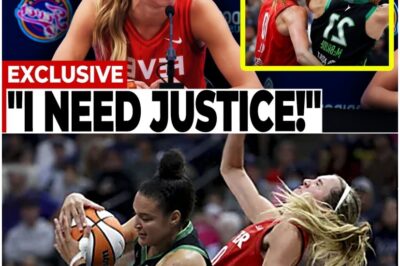 OUTRAGE EXPLODES as Lexie Hull Takes BRUTAL Elbow to the Face — WNBA Officials Let It Slide While Fans SCREAM for Justice and Demand League Take Action Against Shocking In-Game Assault!