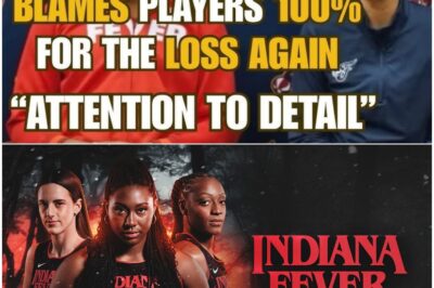 Stephanie White Explodes After Crushing Loss: Blames Players 100%, Says “No Attention to Detail”—Slams Locker Room, Declares Coaching Not the Problem in Fiery Post-Game Rant!