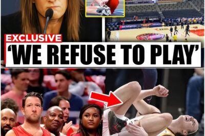 Caitlin Clark Injury Sparks MASSIVE Boycott—Fever Fans Turn on WNBA, League Officials in Chaos as Outrage Over Player Safety Reaches Boiling Point!