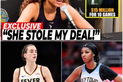 Angel Reese SEETHES as Caitlin Clark SECURES $15M Deal – Shockwaves Rock WNBA, Players OUTRAGED, Fans Divided, Insider Leaks Reveal Jealousy, Fury, and Raw Emotions Behind Scenes of Explosive Endorsement Drama!