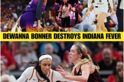 With ice-cold glare and razor-sharp one-liners, Dewanna Bonner takes the Indiana Fever to school in a blistering showcase of skill, swagger, and savage trash talk that leaves the league stunned and social media wildly buzzing!