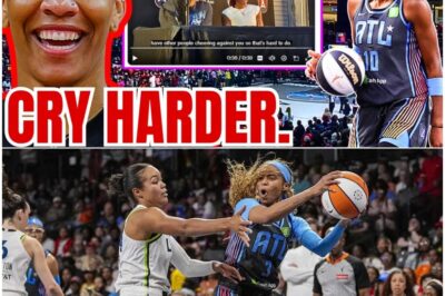 Shocking Scene in Atlanta: Fans Chant MVP for A’ja Wilson While Rhyne Howard Watches in Disgust—Dream Star Slams Crowd for Cheering Opponent After Devastating 34-Point Beatdown!