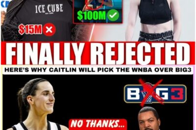 2 Minutes Ago: Caitlin Clark SLAPS DOWN BIG3’s $15 MILLION Offer AGAIN—Ice Cube PUBLICLY EMBARRASSED! Is This the Most BRUTAL Rejection in Sports History? Fans STUNNED by Her Bold Move!