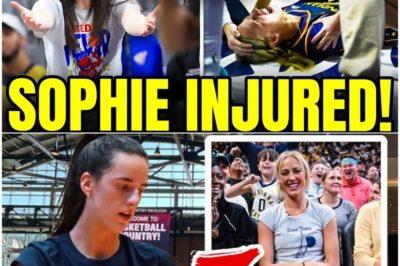 Caitlin Clark FURIOUS as Sophie Cunningham’s SEASON ENDS in BRUTAL HIT — DIRTY Tactics by Sun Spark League-Wide UPROAR, Players and Fans in SHOCK!