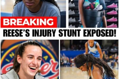 WNBA Scandal: Angel Reese’s Fake Injury EXPOSED! Her Jaw-Dropping Response Goes Viral—Fans Say “She’s No Caitlin Clark, Just a Master of Drama!”