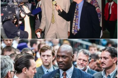 Reporter Calls Out Michael Jordan Over His Ruthless ‘90s Attitude—The Entire Room Falls Silent, But His Unexpected Response Turns the Crowd Into a ROARING Frenzy as He Drops a Truth Bomb No One Saw Coming!
