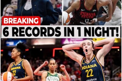History Made! Indiana Fever SHATTER 6 RECORDS in Jaw-Dropping Win Over Seattle—Caitlin Clark Goes OFF as Fans Witness One of the Most Electrifying Games in WNBA History!