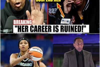 Angel Reese Suspended: Stephen A. Smith’s Outrageous Tirade Against the Chicago Sky Star! Dive into the controversy as Smith unleashes his fury following Reese’s suspension from the team.