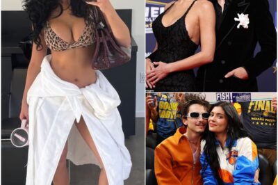 Kylie Jenner Ignites Firestorm in Busty Bikini — Timothée Chalamet Breakup Rumors Soar as She Channels Raw Animal Energy on Beach.