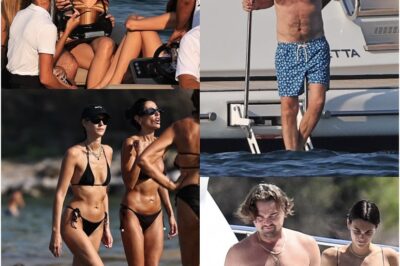 DiCaprio’s Dating Fatigue: The 50-Year-Old Star Looks Bored on a Yacht with Vittoria Ceretti, 27, Hinting at a Midlife Crisis.