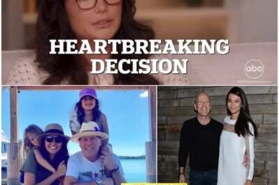 Bruce Willis’ Family Shattered: Wife Confirms He’s No Longer Home—Living Apart Amid Dementia Battle, Leaving Kids Without Their Father’s Presence!