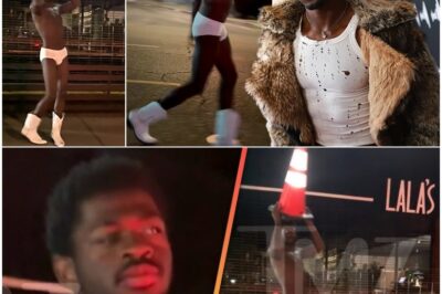 “He Wasn’t Dressed” — Viral Video Reveals Lil Nas X Naked in Downtown LA Prior to Battery Charge—Fans Terrified by Scene as Authorities Confirm Disturbing Incident!