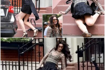 The Ultimate Tumble: Anne Hathaway Suffers a Hilarious and “Epic” Tumble in Heels While Filming the Devil Wears Prada Sequel, Proving She’s Still a Klutz.