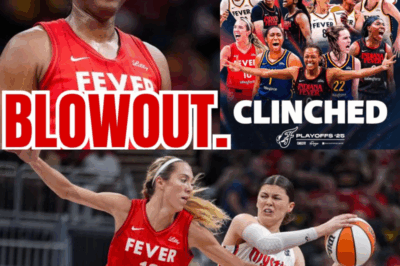 Indiana Fever CLINCH Playoffs In Stunning Blowout Against Mystics — Yet The Near-Empty Arena Leaves Fans Stunned, Social Media Explodes Over League Popularity, And Analysts Warn Of A Growing Crisis In Women’s Basketball!