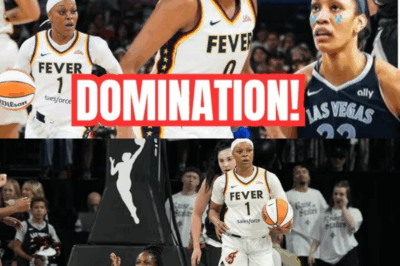 “FEVER DOMINATES: Kelsey Mitchell ERUPTS for 34 Points as Indiana Crushes Aces – Her Unstoppable Performance Overshadows A’ja Wilson’s Struggles, Proving Fever’s Playoff Prowess!”