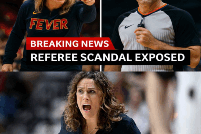 STEPHANIE WHITE BOMBSHELL! She exposes a referee scandal that allegedly ended the Fever’s season, sparking outrage and demanding answers. The allegations have raised concerns about the WNBA’s officiating.