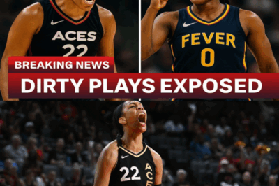 🚨 A’ja Wilson’s “DIRTY Secret” EXPOSED after shocking playoff meltdown?! Film shows relentless traps, bruising defense, and ice-cold spacing — not scandal, just strategy — can the Aces adjust or will Indiana smell a ruthless sweep?
