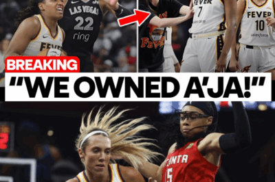 “CLARK FIRED UP: Caitlin Celebrates as Fever OWN Las Vegas Aces and MVP A’ja Wilson – Her Excitement Highlights Indiana’s Dominance, Proving They’re a Force in the WNBA Semifinals!”
