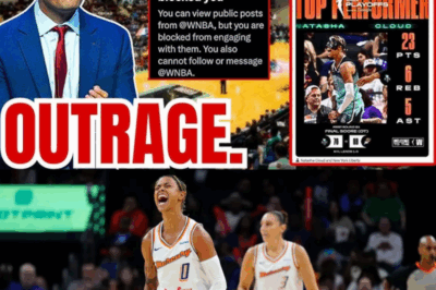 WNBA HIGHLIGHTS CLOUD! The league highlights Natasha Cloud after gross lies about Charlie Kirk, sparking controversy. The move has raised questions about the WNBA’s handling of the situation.