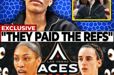 “WILSON EXPOSES: A’ja Accuses Referees of Fixing Game vs. Fever – Her Bold Claim That ‘This Game Was Bought’ Sparks Outrage, Threatening WNBA’s Integrity and Fair Play!”