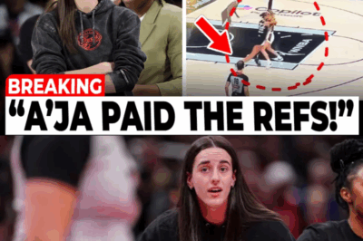 🔥 Caitlin Clark FURIOUS after what fans call “DIRTY PLAYS” by A’ja Wilson — viral clips explode, refs slammed, and the WNBA officials CAN’T STOP the Indiana Fever’s relentless surge as the arena absolutely erupts!