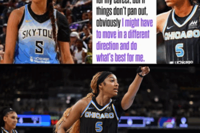 Angel Reese Just THREATENED To Walk Away From The Chicago Sky After BLASTING The Front Office And DEMANDING A Stronger Roster, Fans In Meltdown, Critics Divided, And Experts Claiming This Bold Move Could Spark The Biggest Power Struggle In WNBA History, With Reese Holding All The Leverage In Negotiations
