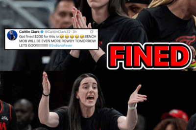 “CLARK FIRES BACK: Caitlin Responds to WNBA Commissioner’s Fine Over Her Comments – Her Defiant Statement Ignites Debate Over Free Speech, Sparking Support and Outrage Across the League!”