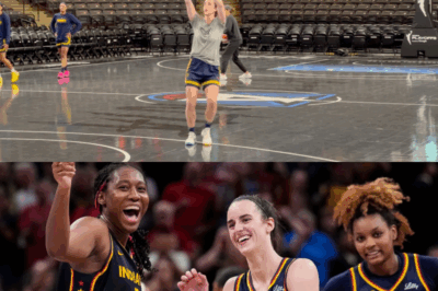 “CLARK’S DEDICATION: Caitlin Gets Shots Up at Fever Shootaround in Atlanta – Despite Being Ineligible for Postseason, Her Work Ethic Inspires Teammates and Fans Alike!”