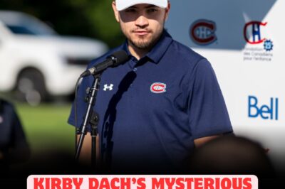 The TRUE Story Behind Kirby Dach’s UNEXPECTED Disappearance From The Media At The Golf Event Has Finally Come To Light—Montreal Canadiens Fans Are BUZZING With Speculation As SHOCKING Details Emerge! Is There A HIDDEN DRAMA That Could IMPACT The Team’s Upcoming Season?