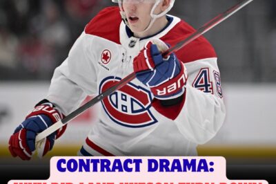 Lane Hutson’s SHOCKING refusal of Kent Hughes’ contract offer sends Canadiens nation into TURMOIL, with insiders scrambling to uncover the REAL REASON behind the rejection—could this BOLD move signal a MAJOR shakeup for the team and put Hutson’s career on an UNPREDICTABLE path?