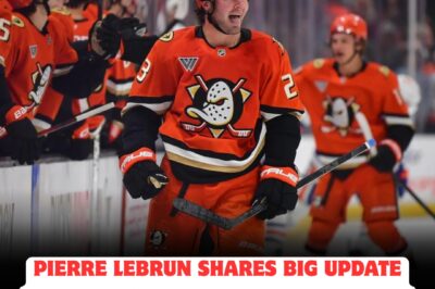 PIERRE LEBRUN DROPS BOMBSHELL ON MASON MCTAVISH: Insiders REELING as October LOOMS, with RUMORS swirling about a BLOCKBUSTER move that could SHAKE the NHL and send shockwaves through the league, leaving fans and experts BRACING for an UNPRECEDENTED twist in the young star’s career.