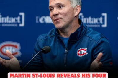 MARTIN ST-LOUIS DROPS BOMBSHELL: Reveals FOUR FORWARD LINES That Could TURN THE NHL UPSIDE DOWN—Florian Xhekaj’s SHOCKING Placement Sends FANS INTO FRENZY! Experts Say These UNEXPECTED Moves Might REVOLUTIONIZE the Canadiens’ Attack and Change the SEASON’s Outcome Overnight!