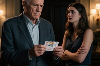 MY DAUGHTER KICKED ME OUT AFTER WINNING THE $50 MILLION LOTTERY. SHE SCREAMED, “YOU WON’T GET A PENNY OF MY MONEY, NOT ONE!” SO I WALKED AWAY QUIETLY… BUT SHE NEVER CHECKED THE NAME ON THE TICKET…A WEEK LATER, HER FACE TURNED PALE